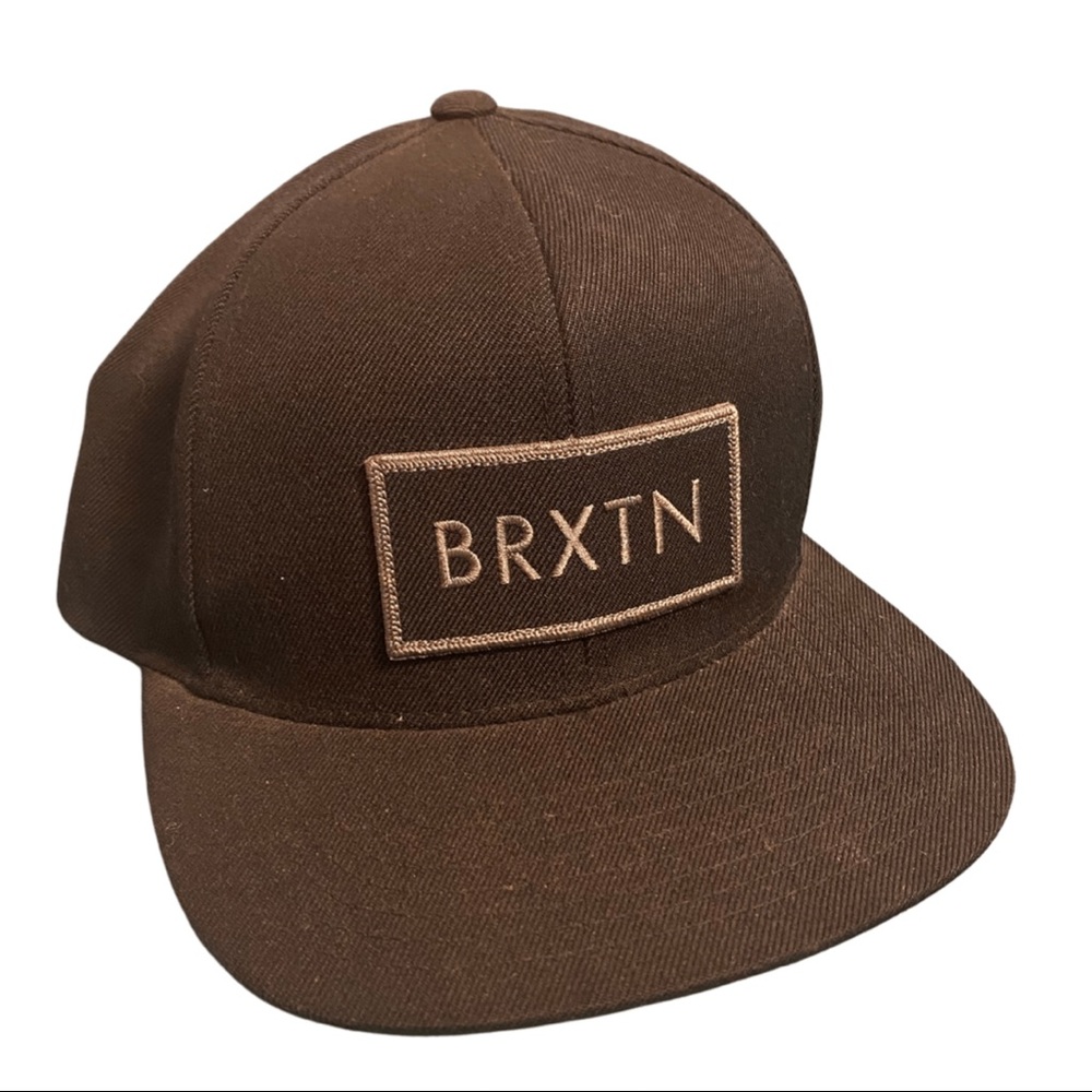 Brixton Black Logo SnapBack Hat